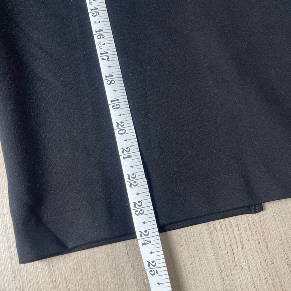 Quince | Ultra Stretch Ponte Pencil Skirt Black Office Career Wear Formal Party - Picture 2 of 7